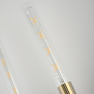 Бра CANELLE wall lamp DOUBLE Sconces 22*22*48 см, 2*E27*60W, ImperiumLoft 44.32, Латунь