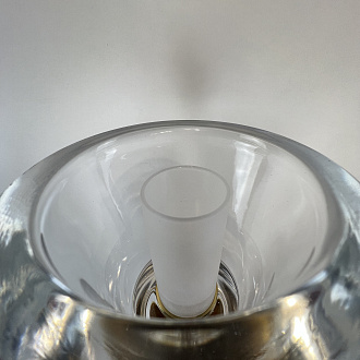 Бра TORCHE DE VERRE wall lamp 10*10*51 см, 1*G9*40W, ImperiumLoft 44.394, Латунь
