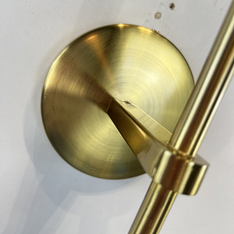 Бра TORCHE DE VERRE wall lamp 10*10*51 см, 1*G9*40W, ImperiumLoft 44.394, Латунь