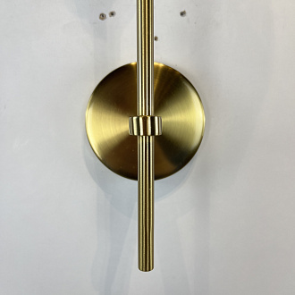 Бра TORCHE DE VERRE wall lamp 10*10*51 см, 1*G9*40W, ImperiumLoft 44.394, Латунь