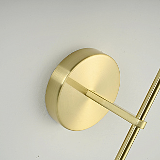 Бра TORCHE DE VERRE wall lamp 10*10*51 см, 1*G9*40W, ImperiumLoft 44.394, Латунь