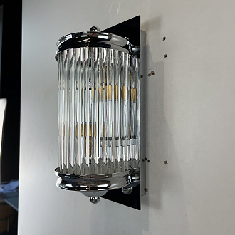Бра Eichholtz Wall Lamp Glorious M 13*13*30 см, 1*E14*40W, ImperiumLoft 44.404, Хром
