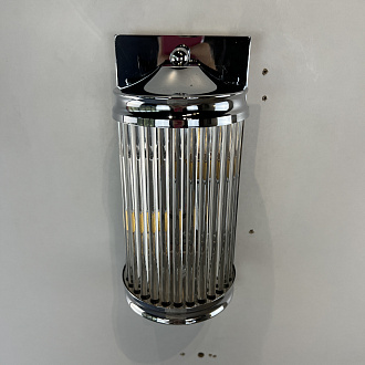 Бра Eichholtz Wall Lamp Glorious M 13*13*30 см, 1*E14*40W, ImperiumLoft 44.404, Хром