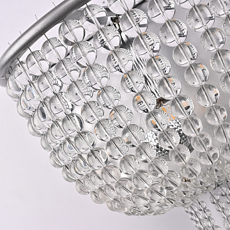 Бра Jacqueline Sconce White 25*25*26 см, 1*E14*40W, ImperiumLoft 44.444, Серебристый, Латунь