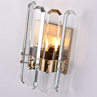 Бра Restoration Hardware BONNINGTON bra 59*27*27 см, 1*E14*40W, ImperiumLoft 44.450, Латунь