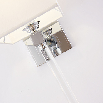 Бра Regina Andrew Crystal Sconce 17,7*15,4*59 см, 1*E14*40W, ImperiumLoft 44.466, Серебристый, Прозрачный