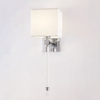 Бра Regina Andrew Crystal Sconce 17,7*15,4*59 см, 1*E14*40W, ImperiumLoft 44.466, Серебристый, Прозрачный
