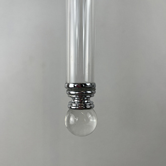 Бра Regina Andrew Crystal Sconce 17,7*15,4*59 см, 1*E14*40W, ImperiumLoft 44.466, Серебристый, Прозрачный