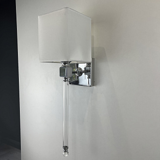 Бра Regina Andrew Crystal Sconce 17,7*15,4*59 см, 1*E14*40W, ImperiumLoft 44.466, Серебристый, Прозрачный