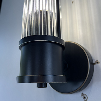 Бра Ralph Lauren Allen Single Sconce 13*12*27 см, 1*E14*60W, ImperiumLoft 44.664, Чёрный