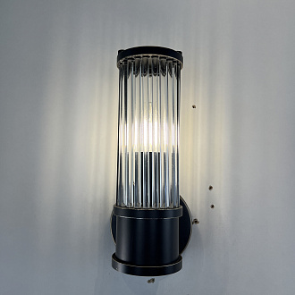 Бра Ralph Lauren Allen Single Sconce 13*12*27 см, 1*E14*60W, ImperiumLoft 44.664, Чёрный