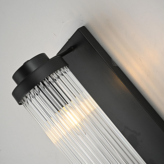 Бра Kiosk Black 60 12*12*60 см, 2*E14*40W, ImperiumLoft 44.683-0, Чёрный