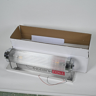 Бра Kiosk Black 60 12*12*60 см, 2*E14*40W, ImperiumLoft 44.683-0, Чёрный