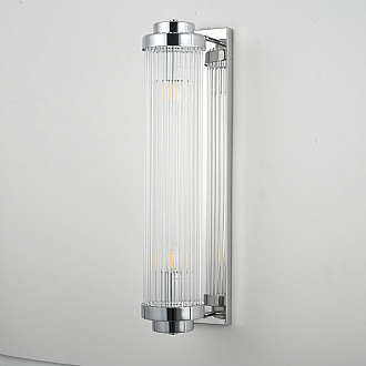 Бра Kiosk Chrome 60 20*12*60 см, 2*E14*40W, ImperiumLoft 44.683-0, Хром
