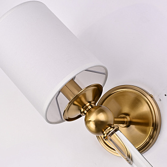 Бра Nell Sconce 57*17*17 см, 1*E14*40W, ImperiumLoft 44.704-0, Латунь