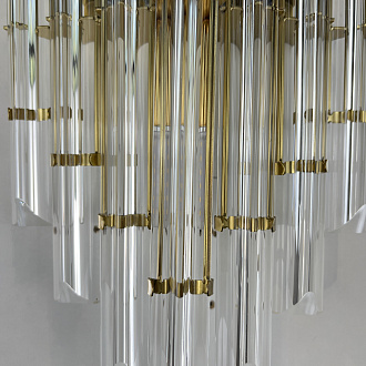 Бра Art Wall Luxury 2 9*22*50 см, 2*E14*40W, ImperiumLoft 44.721, Золотистый