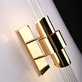 Бра Tycho Big Wall Light 70*13,5*70 см, 2*E14*40W, ImperiumLoft 44.723, Золотистый