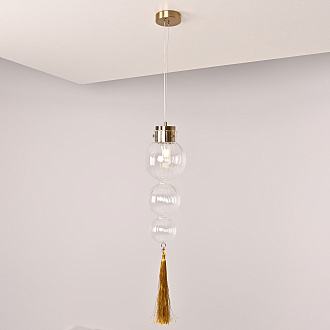 Подвесной светильник Heathfield Lighting - Medina Pendant Gold 17*17*80 см, 1*GX53*60W, ImperiumLoft 40.2682-0, Золотистый