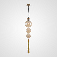 Подвесной светильник Heathfield Lighting - Medina Pendant Brown 17*17*80 см, 1*E27*60W, ImperiumLoft 40.2682-0, Золотистый