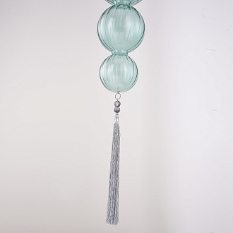 Подвесной светильник Heathfield Lighting - Medina Pendant Blue 17*17*80 см, 1*E27*60W, ImperiumLoft 40.2682-0, Золотистый