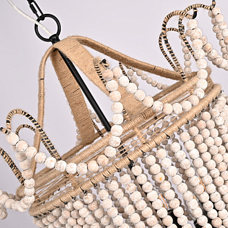 Подвесная люстра Adelin Chandeliers 57*57*90 см, 5*E14*40W, ImperiumLoft 40.3181-2, Бежевый