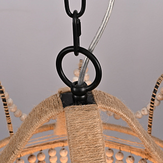 Подвесная люстра Adelin Chandeliers 57*57*90 см, 5*E14*40W, ImperiumLoft 40.3181-2, Бежевый