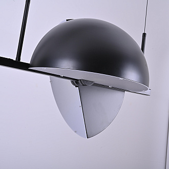 Подвесной светильник Trapeze Triplette by oblure 150*35*37 см, 6*E27*60W, ImperiumLoft 40.962, Чёрный