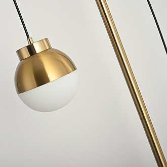Торшер Cedar & Moss Floor 33*33*165 см, 1*E27*60W, ImperiumLoft 41.086, Латунь
