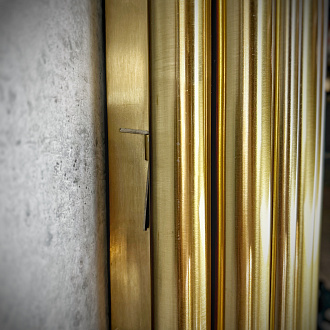 Бра Brubeck Delightfull 18*18*55 см, 2*E14*40W, ImperiumLoft 44.117, Золотистый
