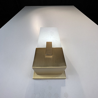 Бра Covet Short Clip Bath Sconce 18*12*35 см, 1*E27*60W, ImperiumLoft 44.297, Латунь