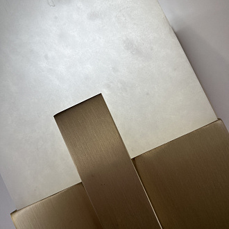 Бра Covet Short Clip Bath Sconce 18*12*35 см, 1*E27*60W, ImperiumLoft 44.297, Латунь