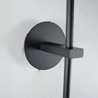 Бра RH Boule de Cristal Long Sconce Brass 13*45*45 см, 1*G9*40W, ImperiumLoft 44.305, Чёрный, Латунь