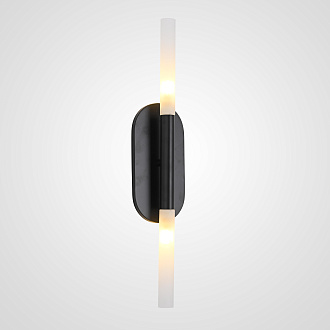 Бра Rousseau Medium Vanity Black 7*10*55,8 см, 2*G9*40W, ImperiumLoft 18829, Чёрный