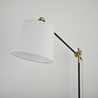 Напольный торшер PIPE white 36*38*38 см, 1*E27*60W, ImperiumLoft 101489-26, Чёрный