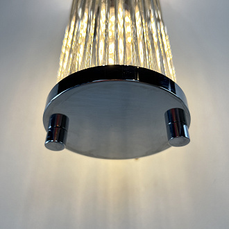 Бра Imperium Collection Claridges 123208-01 nickel 12*12*46,5 см, 2*E14*40W, ImperiumLoft 123208-01, Никель