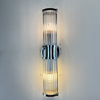 Бра Imperium Collection Claridges 123208-01 nickel 12*12*46,5 см, 2*E14*40W, ImperiumLoft 123208-01, Никель