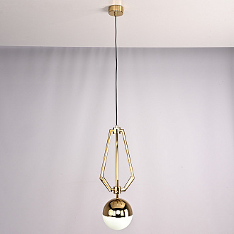Подвесной светильник Magic Circus D20 20*20*48 см, 1*E27*60W, ImperiumLoft 133230-22, Золотистый