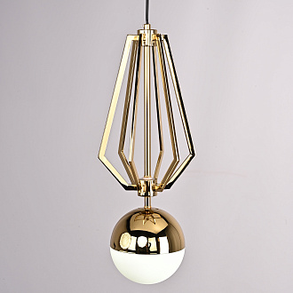 Подвесной светильник Magic Circus D20 20*20*48 см, 1*E27*60W, ImperiumLoft 133230-22, Золотистый