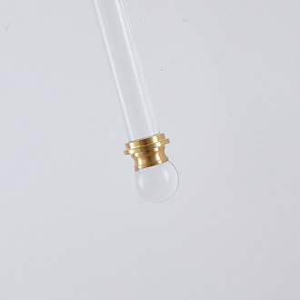 Бра Regina Andrew Crystal Sconce Brass 17,7*15,4*59 см, 1*E14*40W, ImperiumLoft 149048-22, Латунь, Прозрачный