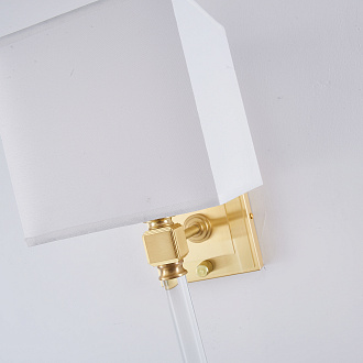 Бра Regina Andrew Crystal Sconce Brass 17,7*15,4*59 см, 1*E14*40W, ImperiumLoft 149048-22, Латунь, Прозрачный