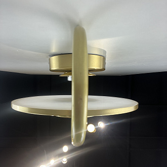 Бра-бра из мрамора LOREO A *25*46 см, 1*LED*5W, ImperiumLoft 149474-22, Латунь