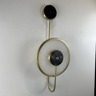 Бра-бра из мрамора LOREO A *25*46 см, 1*LED*5W, ImperiumLoft 149474-22, Латунь