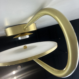 Бра-бра из мрамора LOREO A *25*46 см, 1*LED*5W, ImperiumLoft 149474-22, Латунь
