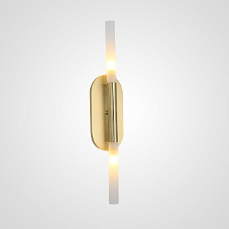 Бра Rousseau Medium Vanity honey gold 7*10*55,8 см, 2*G9*40W, ImperiumLoft 190587-22, Золотистый