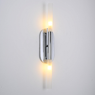 Бра Rousseau Medium Vanity Chromium 7*10*55,8 см, 2*G9*40W, ImperiumLoft 190588-22, Хром
