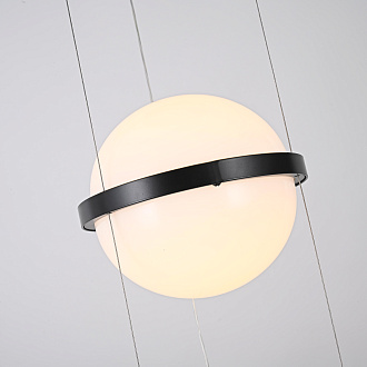 Подвесной светильник PALMA Wall lamp шар + вазон 22*22*250 см, 1*LED*9W, 3000, 4000, 6000K, ImperiumLoft 22.93727, Серый