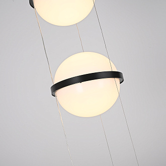 Подвесной светильник PALMA Wall lamp 2 шара + 1 вазон 22*22*300 см, 2*LED*9W, 3000, 4000, 6000K, ImperiumLoft 22.93727, Серый