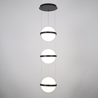 Подвесной светильник PALMA Wall lamp 3 шара 22*22*325 см, 3*LED*9W, 3000, 4000, 6000K, ImperiumLoft 22.93727, Серый
