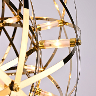 Люстра Mi Raimond Lamp D40 Gold 41*41*41 см, 42*LED*3W, ImperiumLoft 256143-22, Хром