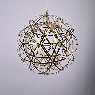 Люстра Mi Raimond Lamp D40 Gold 41*41*41 см, 42*LED*3W, ImperiumLoft 256143-22, Хром